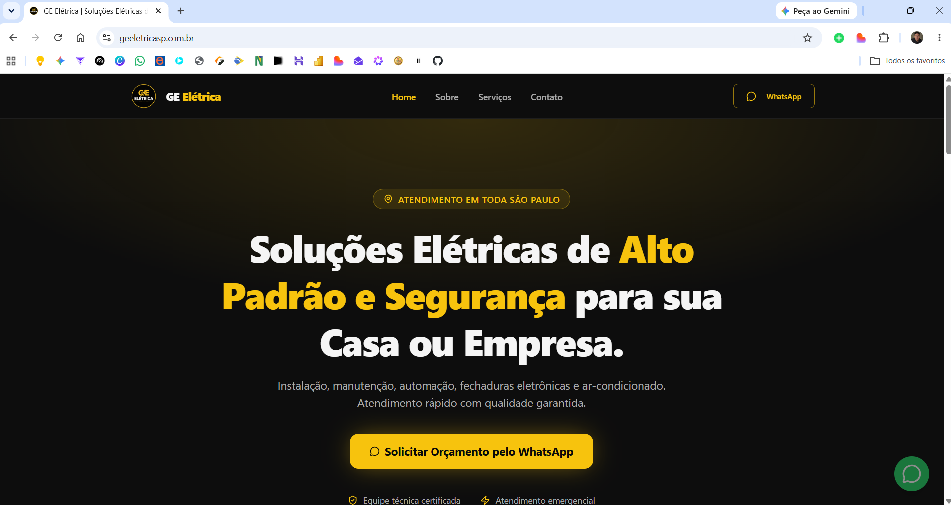 Ecossistema de Elétrica